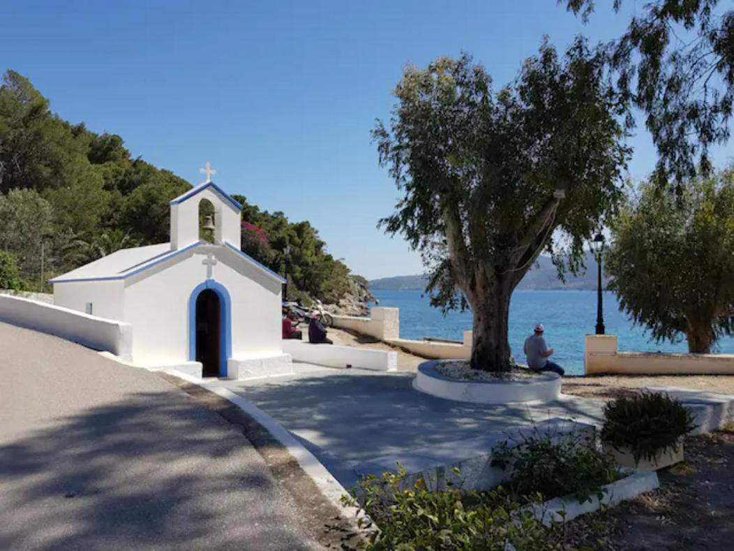 Poros TownRigos House At Askeli Beach, Poros Island别墅 外观 照片