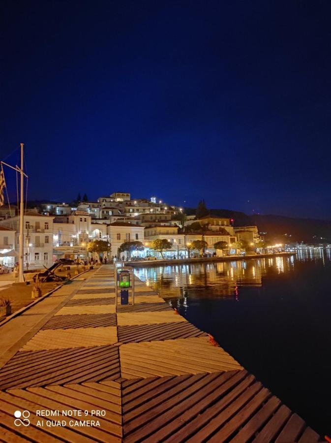 Poros TownRigos House At Askeli Beach, Poros Island别墅 外观 照片