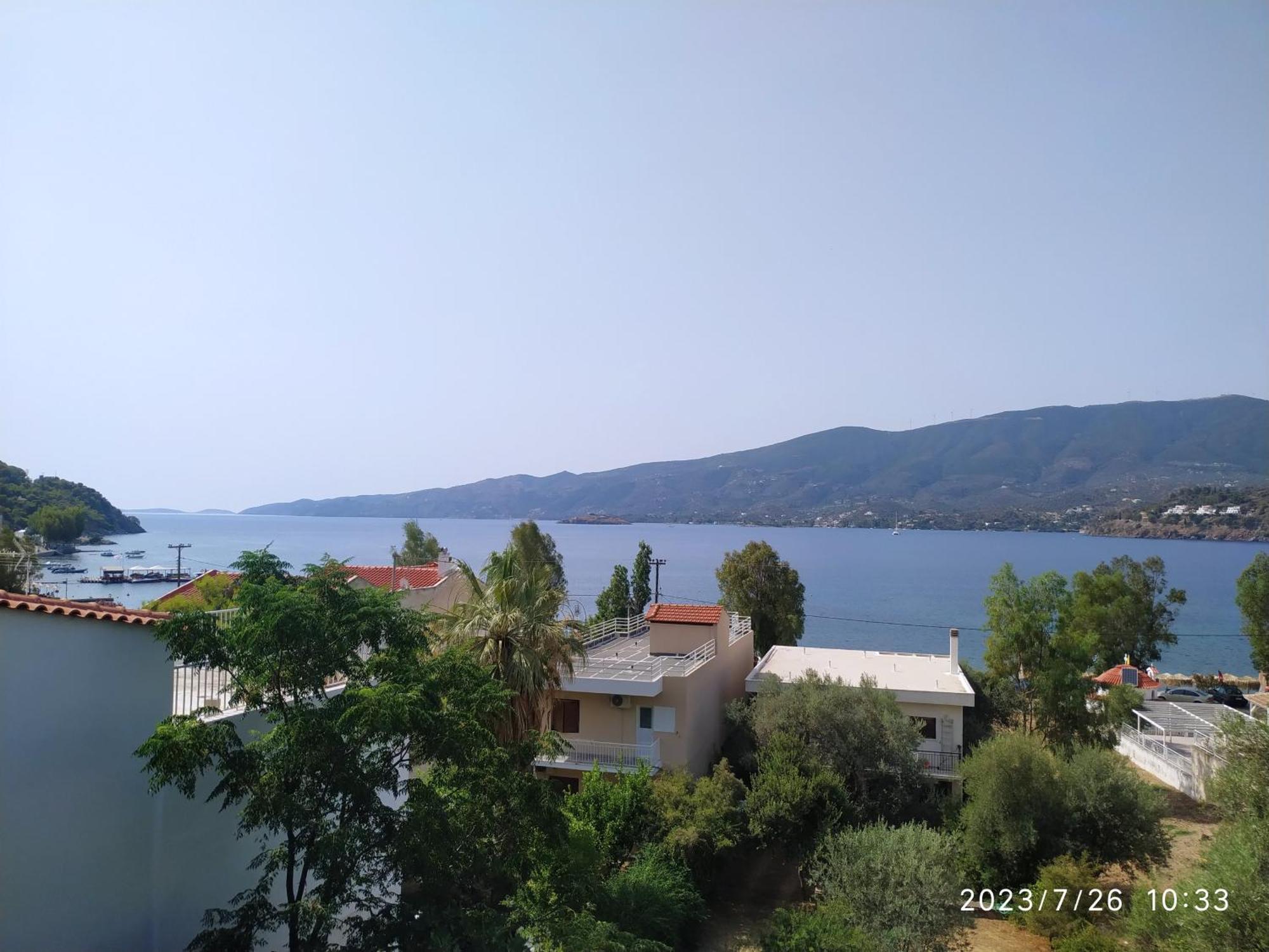 Poros TownRigos House At Askeli Beach, Poros Island别墅 外观 照片