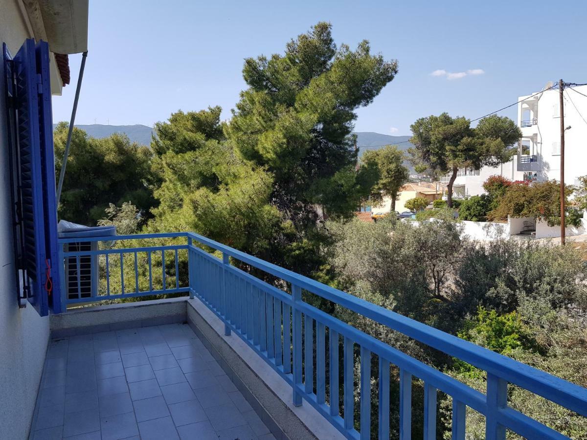 Poros TownRigos House At Askeli Beach, Poros Island别墅 外观 照片