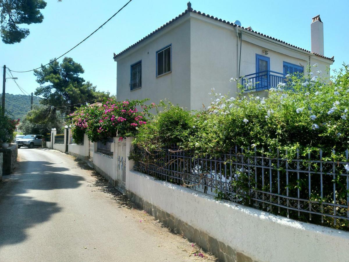 Poros TownRigos House At Askeli Beach, Poros Island别墅 外观 照片